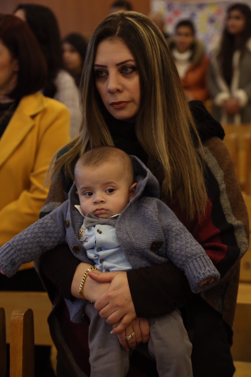 له‌ كڵێسه‌يه‌كى سلێمانى يادى له‌دايكبوونى په‌يامبه‌رى كريستيانه‌كان كرايه‌وه‌